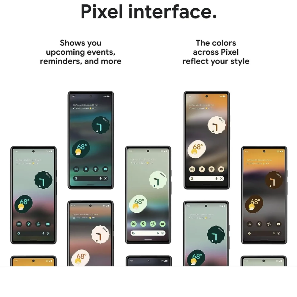 Google Pixel 6a Phone Unlocked